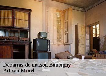 Débarras de maison  baubigny-21340 Artisan Morel