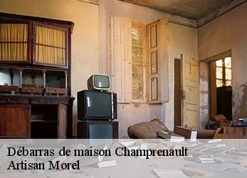 Débarras de maison  champrenault-21690 Artisan Morel
