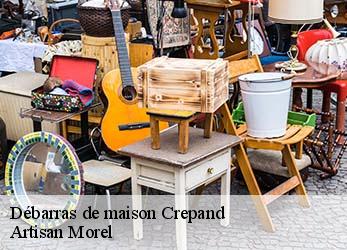 Débarras de maison  crepand-21500 Artisan Morel