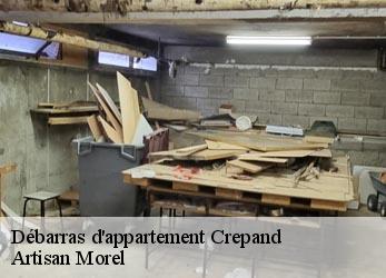 Débarras d'appartement  crepand-21500 Artisan Morel