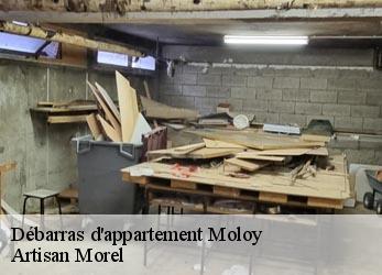 Débarras d'appartement  moloy-21120 Artisan Morel