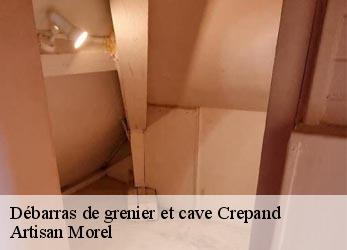 Débarras de grenier et cave  crepand-21500 Artisan Morel