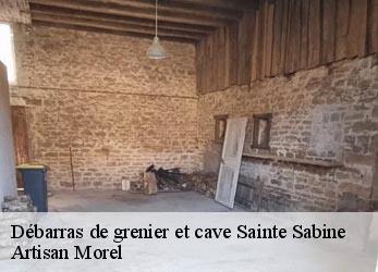 Débarras de grenier et cave  sainte-sabine-21320 Artisan Morel