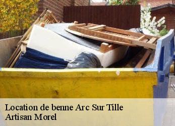Location de benne  arc-sur-tille-21560 Artisan Morel