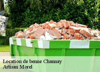 Location de benne  channay-21330 Artisan Morel