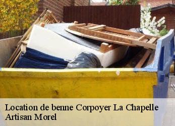 Location de benne  corpoyer-la-chapelle-21150 Artisan Morel