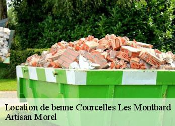 Location de benne  courcelles-les-montbard-21500 Artisan Morel
