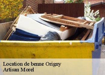 Location de benne  origny-21510 Artisan Morel