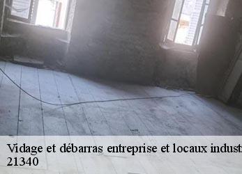 Vidage et débarras entreprise et locaux industriel  aubigny-la-ronce-21340 Artisan Morel