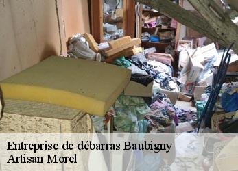 Entreprise de débarras  baubigny-21340 Artisan Morel