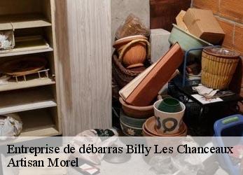 Entreprise de débarras  billy-les-chanceaux-21450 Artisan Morel
