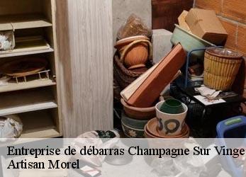 Entreprise de débarras  champagne-sur-vingeanne-21310 Artisan Morel