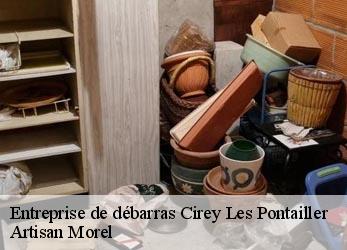 Entreprise de débarras  cirey-les-pontailler-21270 Artisan Morel