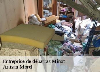 Entreprise de débarras  minot-21510 Artisan Morel