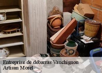 Entreprise de débarras  vauchignon-21340 Artisan Morel