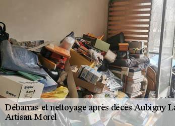 Débarras et nettoyage après décès  aubigny-la-ronce-21340 Artisan Morel
