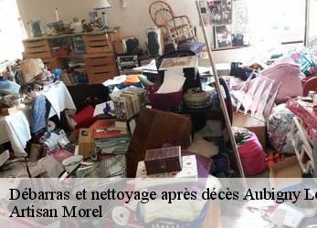 Débarras et nettoyage après décès  aubigny-les-sombernon-21540 Artisan Morel